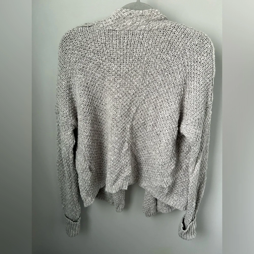 ABERCROMBIE AND FITCH HIGH LOW WOMENS CARDIGAN SZ M - Picture 4 of 4